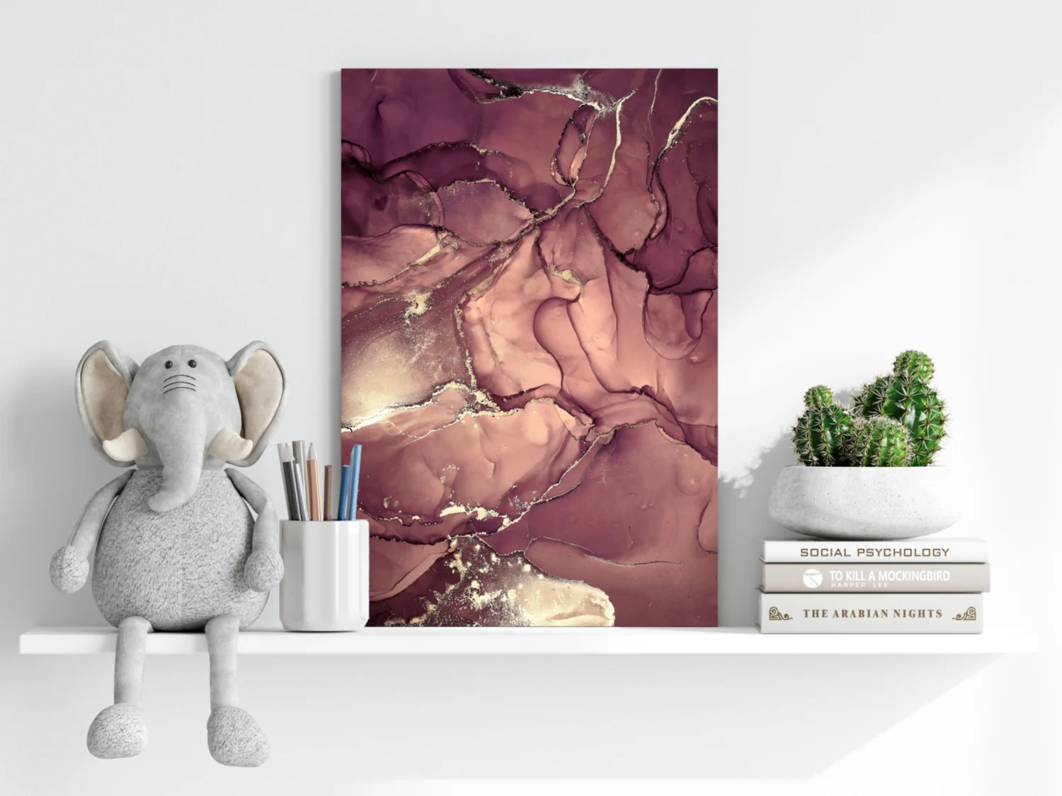 Marble Design V3 Aluminum Print - Image 6