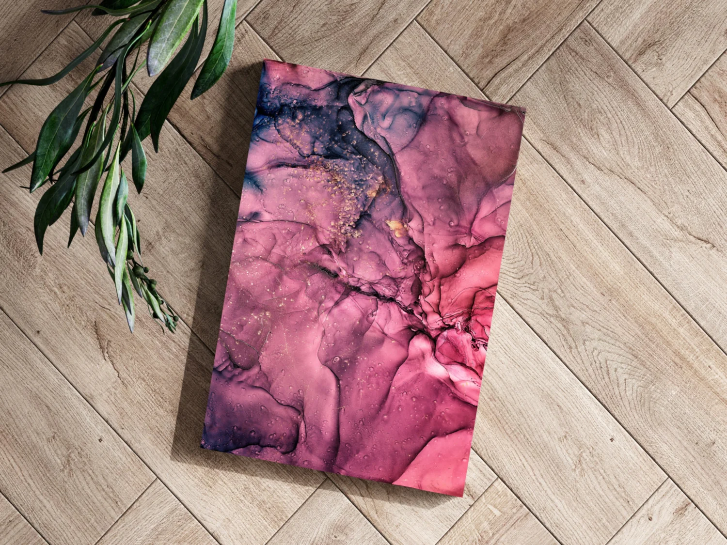 Marble Design V6 Aluminum Print - Image 3