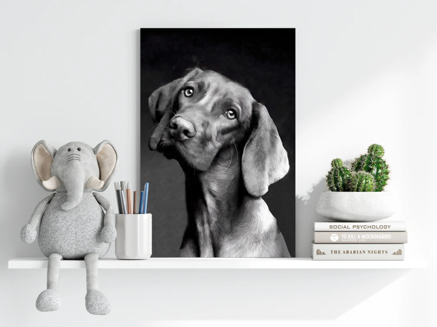 Cute Dog Aluminum Print - Image 6