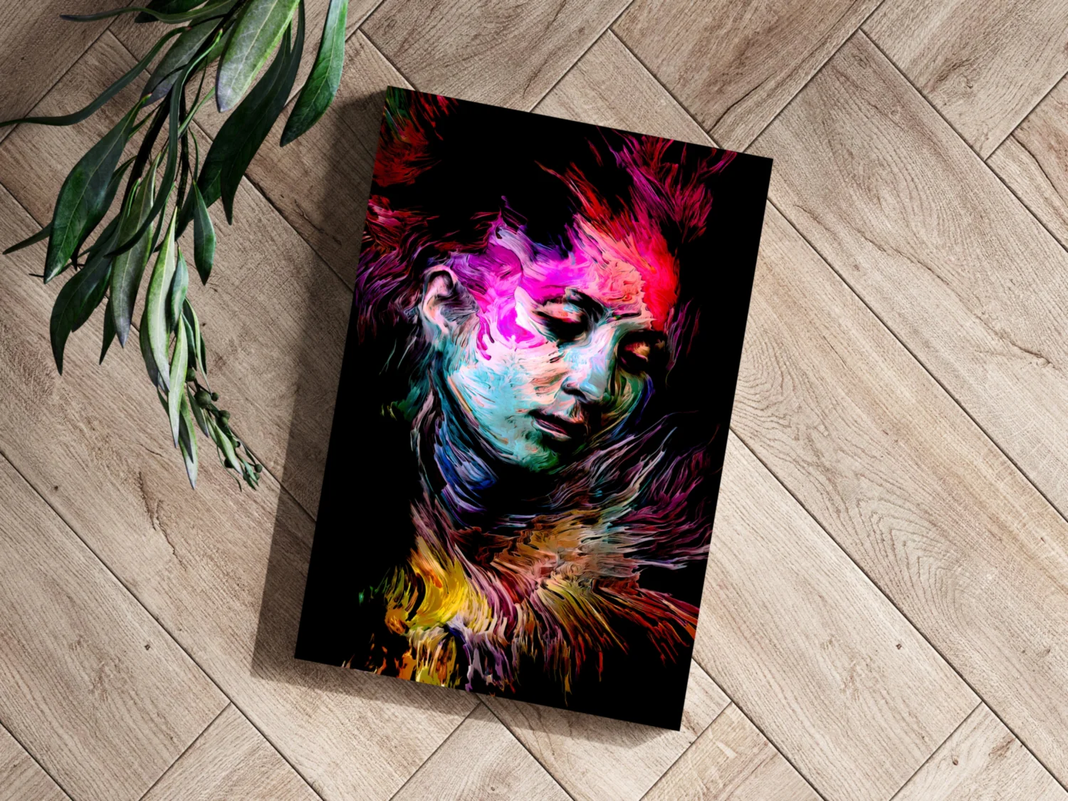 Thinking Aluminum Print - Image 3
