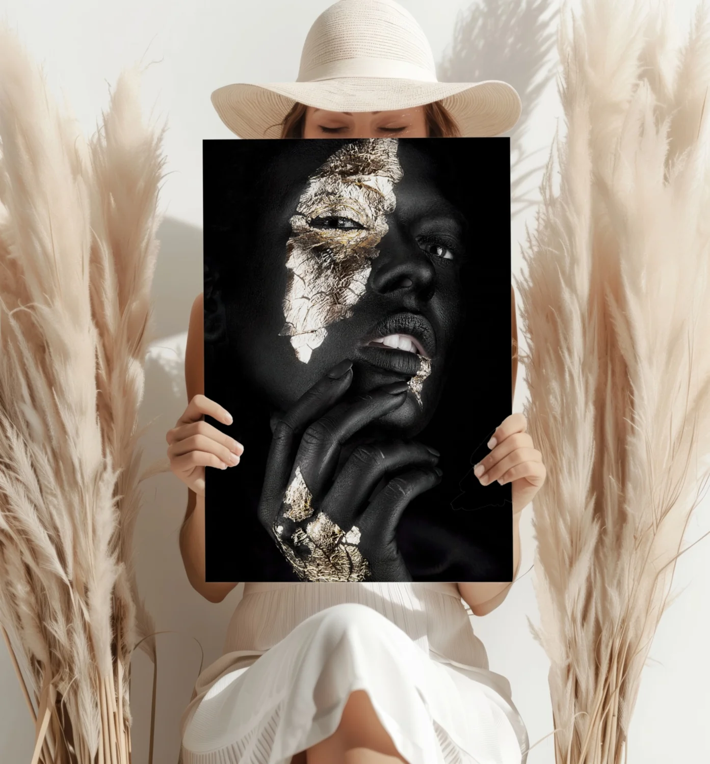 Woman in Fashion Aluminum Print - Image 4