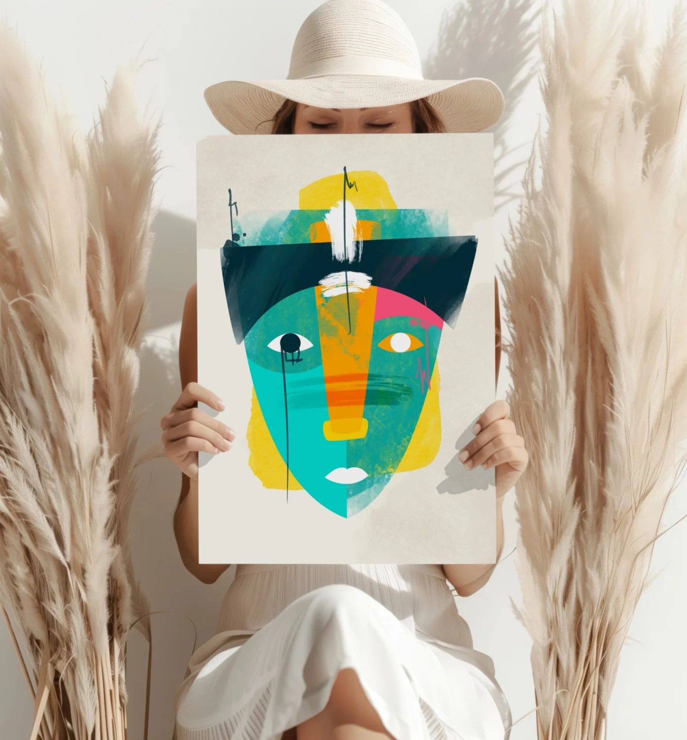 Contemporary Art V2 Aluminum Print - Image 4