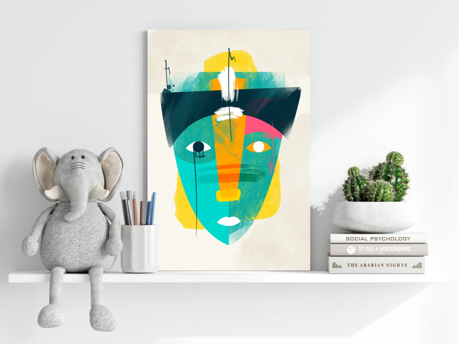Contemporary Art V2 Aluminum Print - Image 6