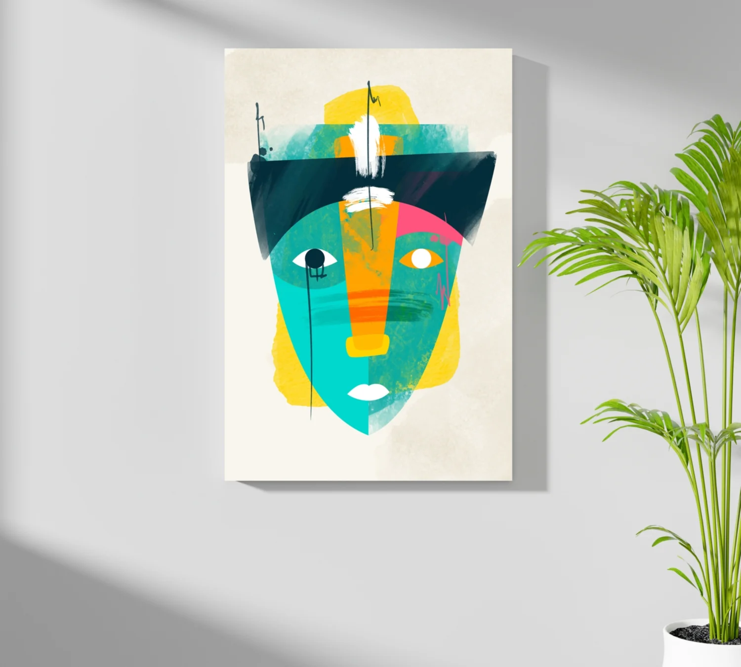 Contemporary Art V2 Aluminum Print - Image 7