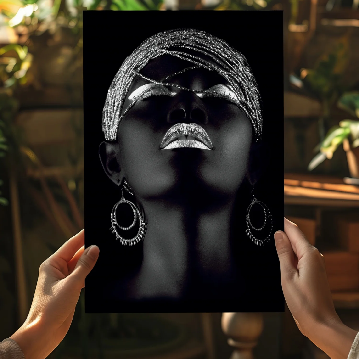 Woman Aluminum Print - Image 5