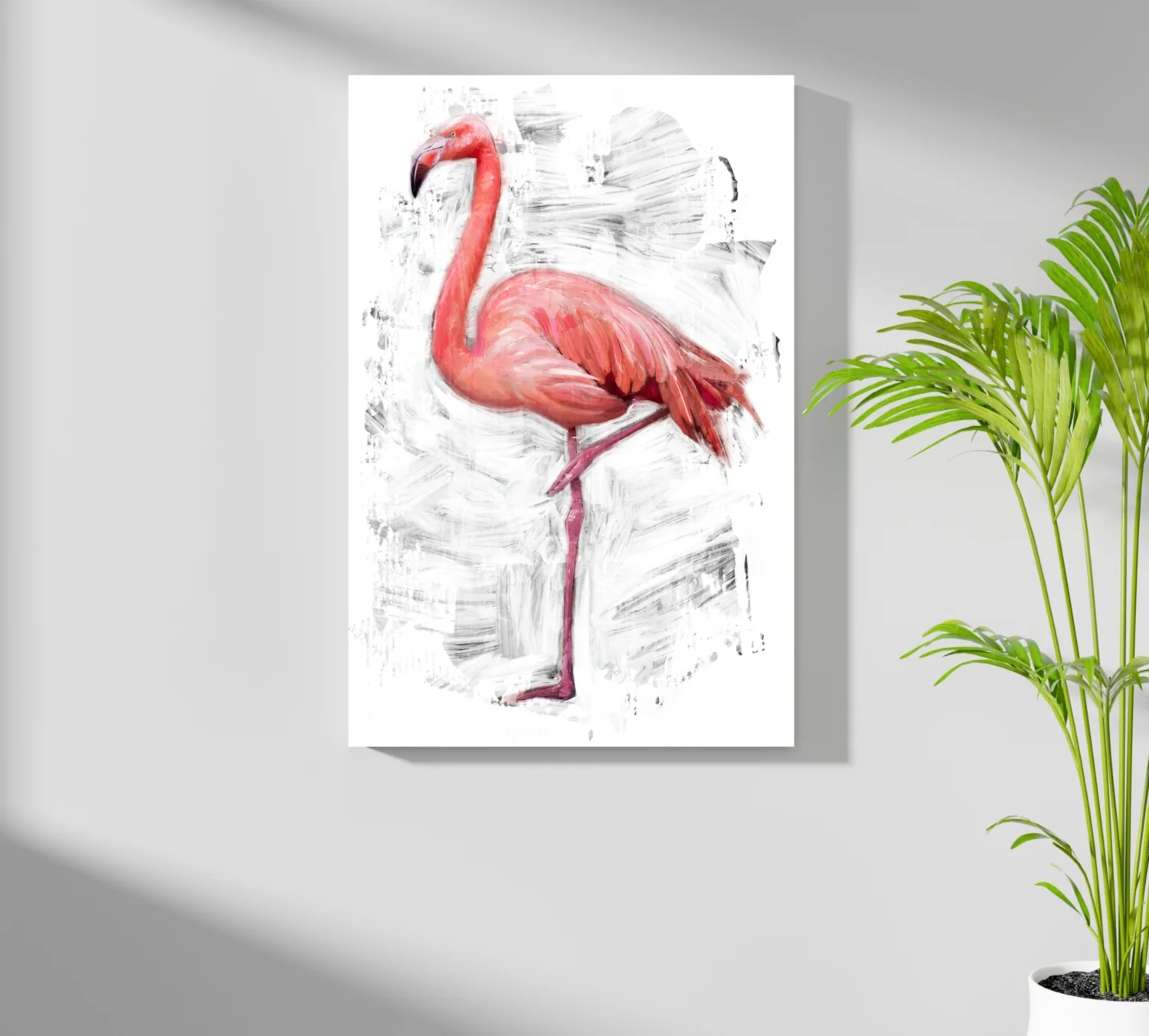 Flamingo Aluminum Print - Image 7