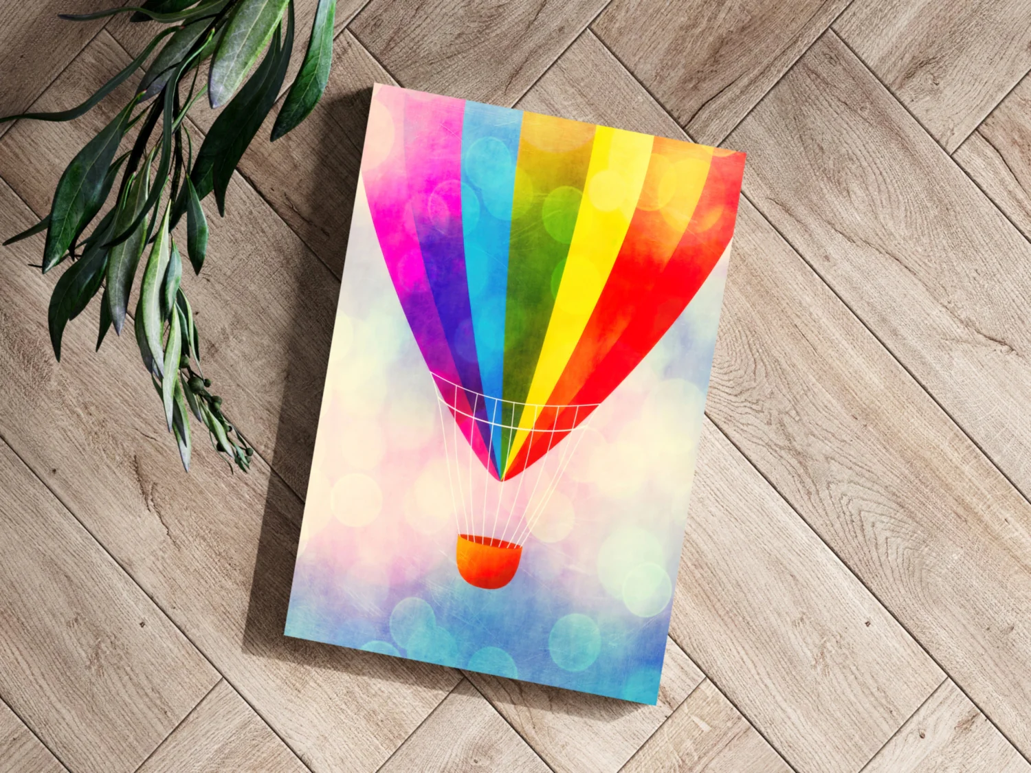 Air Balloon Aluminum Print - Image 3