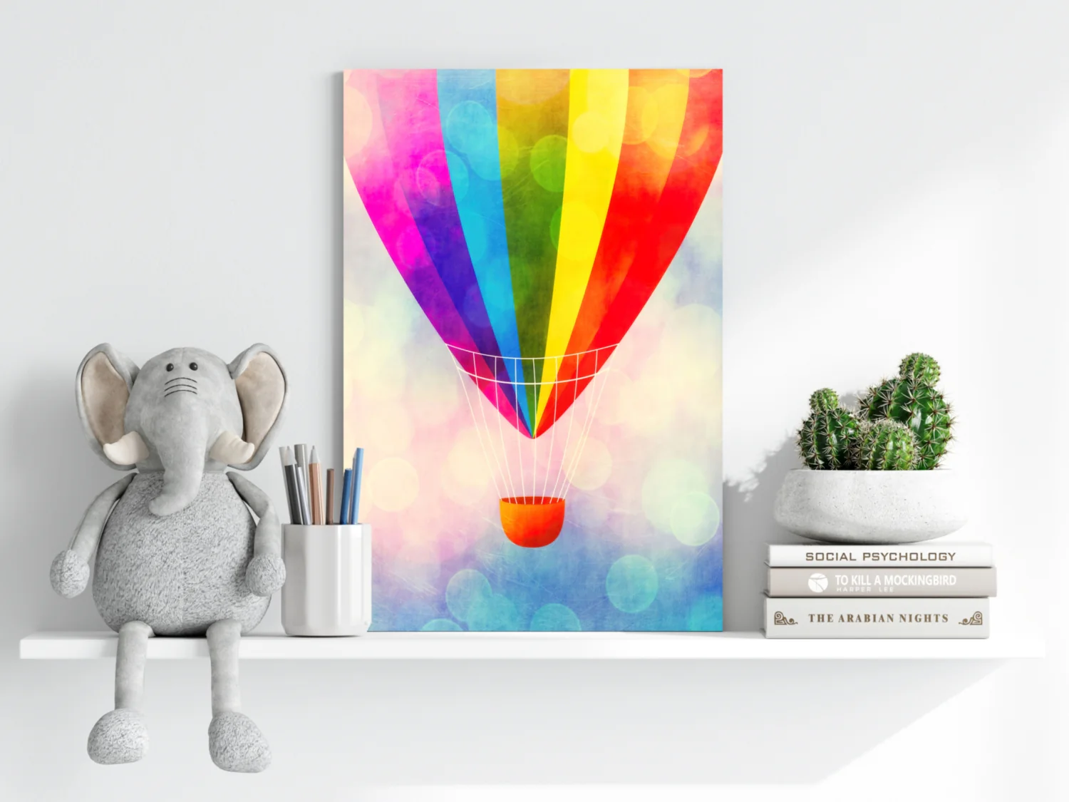 Air Balloon Aluminum Print - Image 6