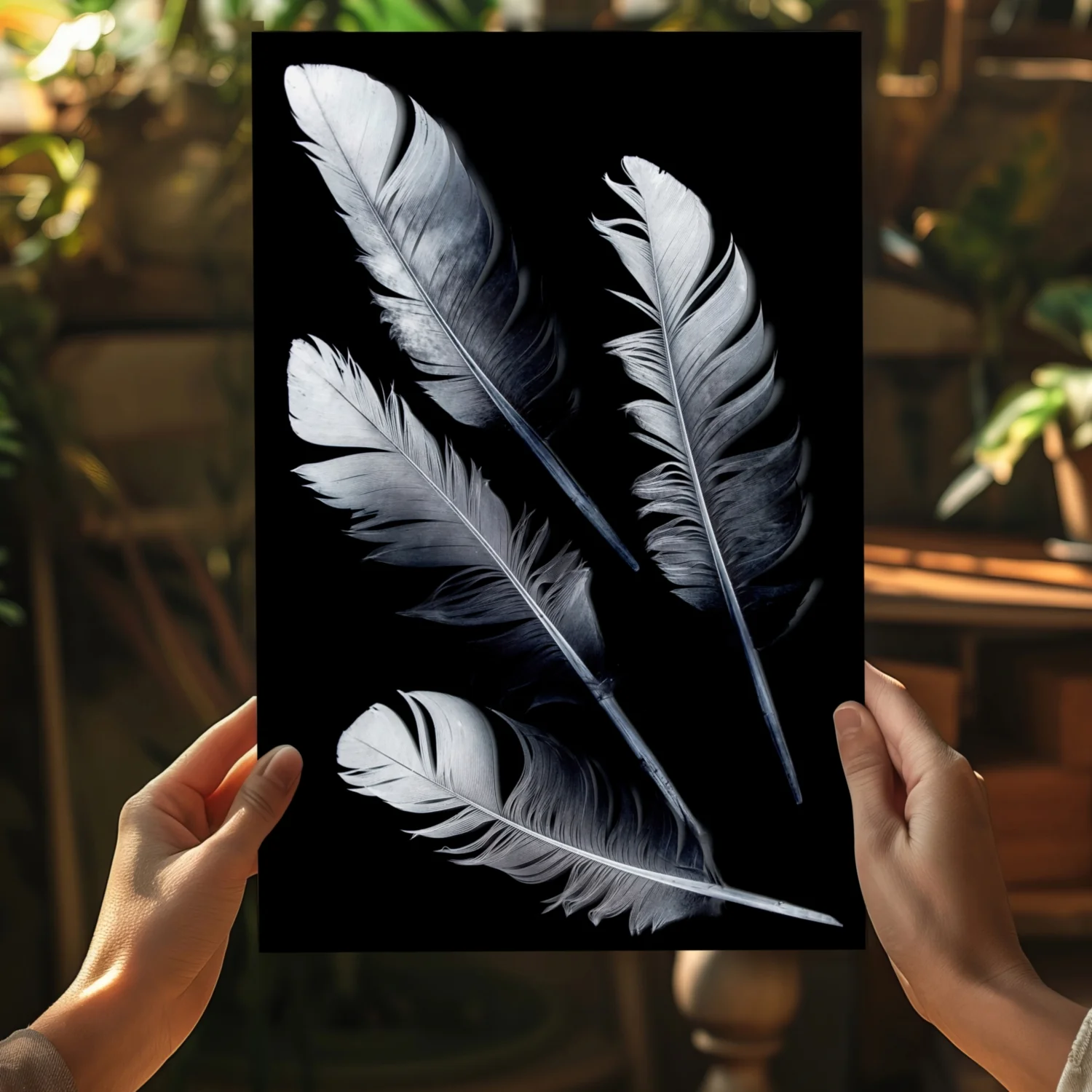 Feathers Aluminum Print - Image 5