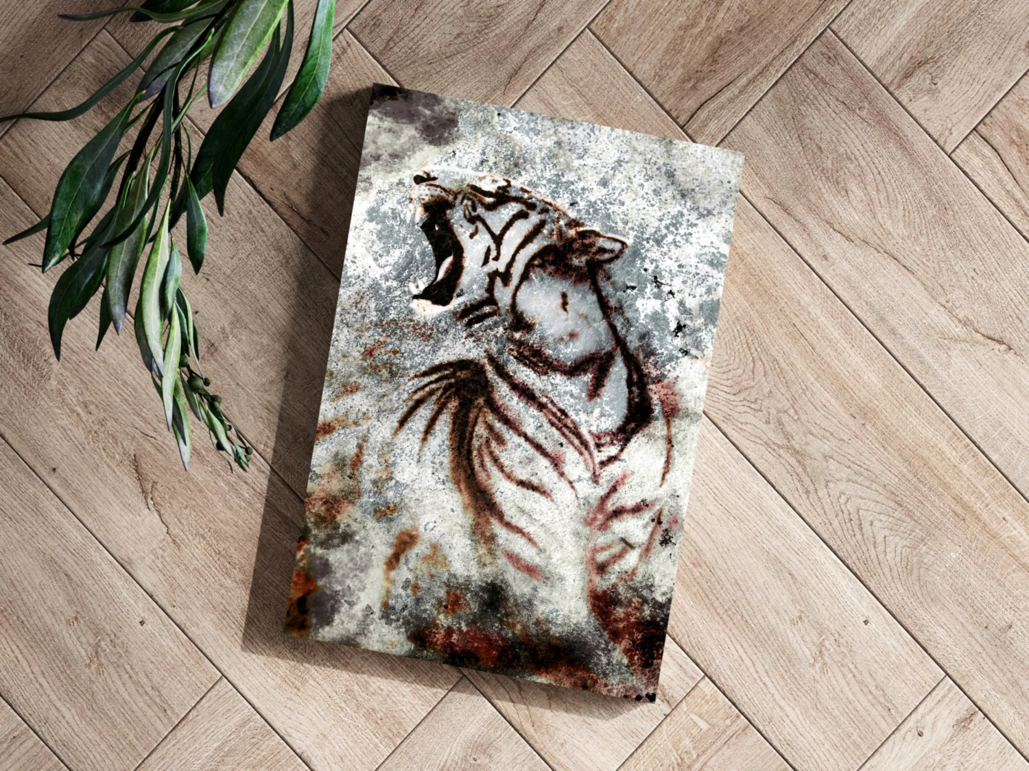 Tiger Aluminum Print - Image 3
