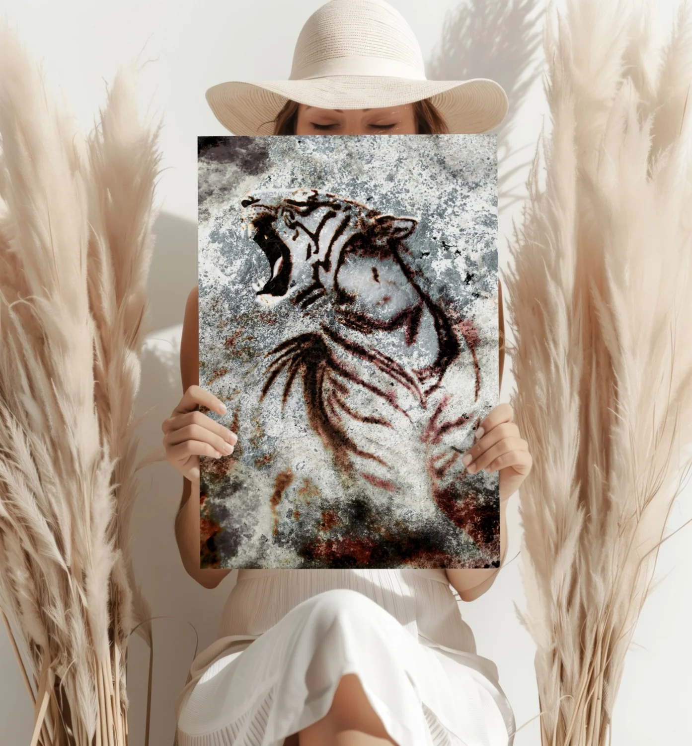Tiger Aluminum Print - Image 4