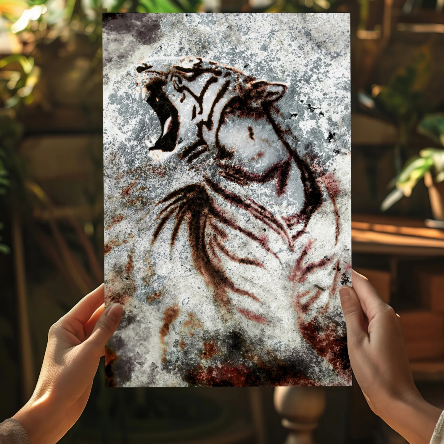 Tiger Aluminum Print - Image 5