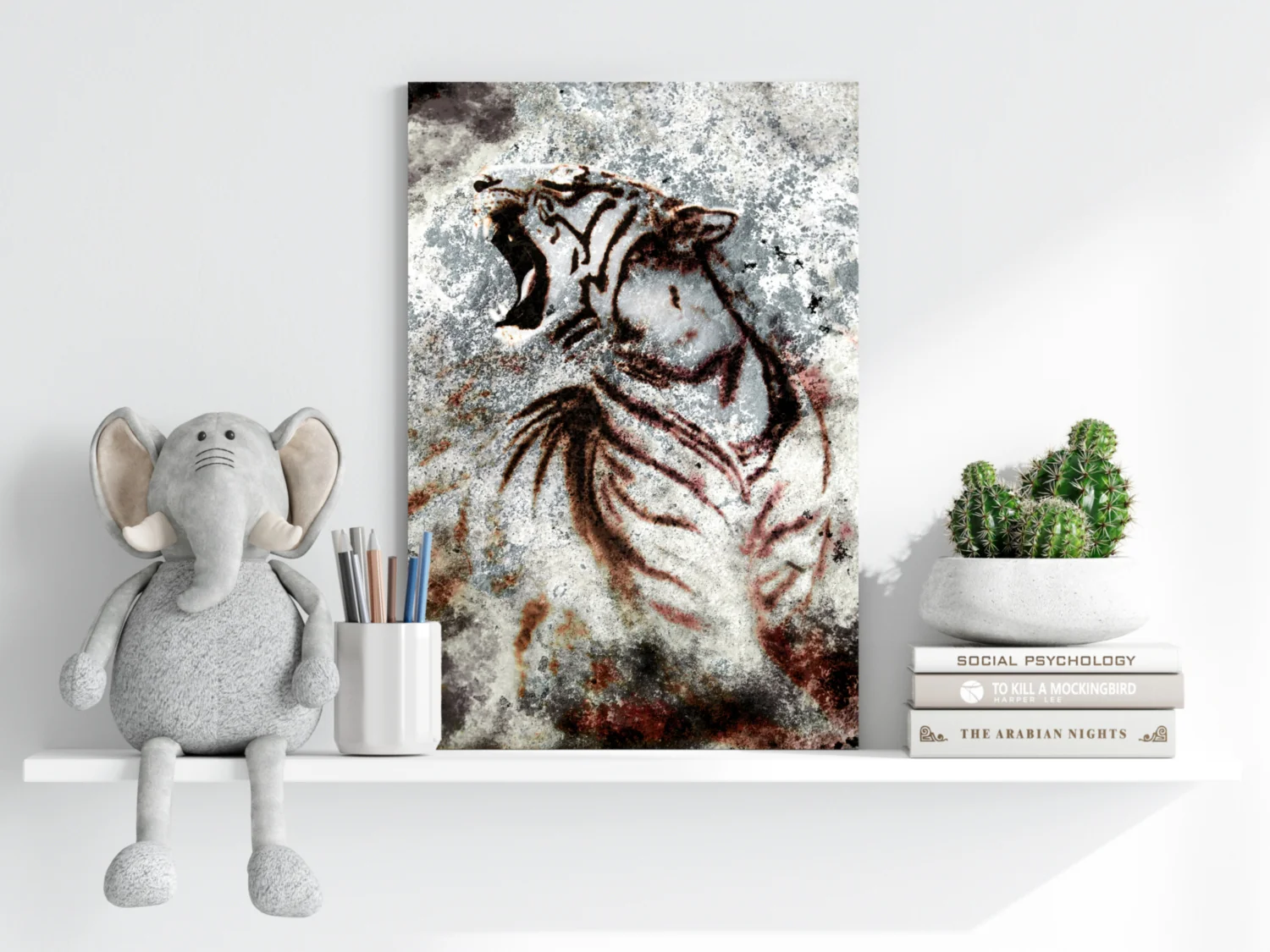 Tiger Aluminum Print - Image 6