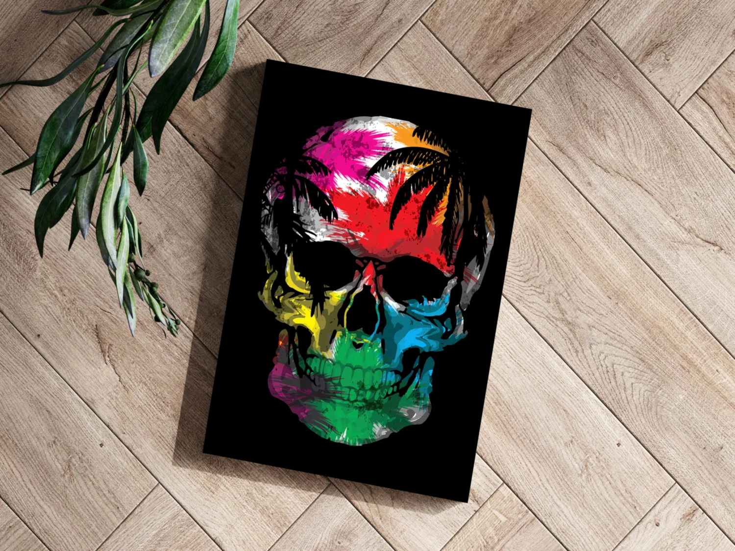 Skull Aluminum Print - Image 3