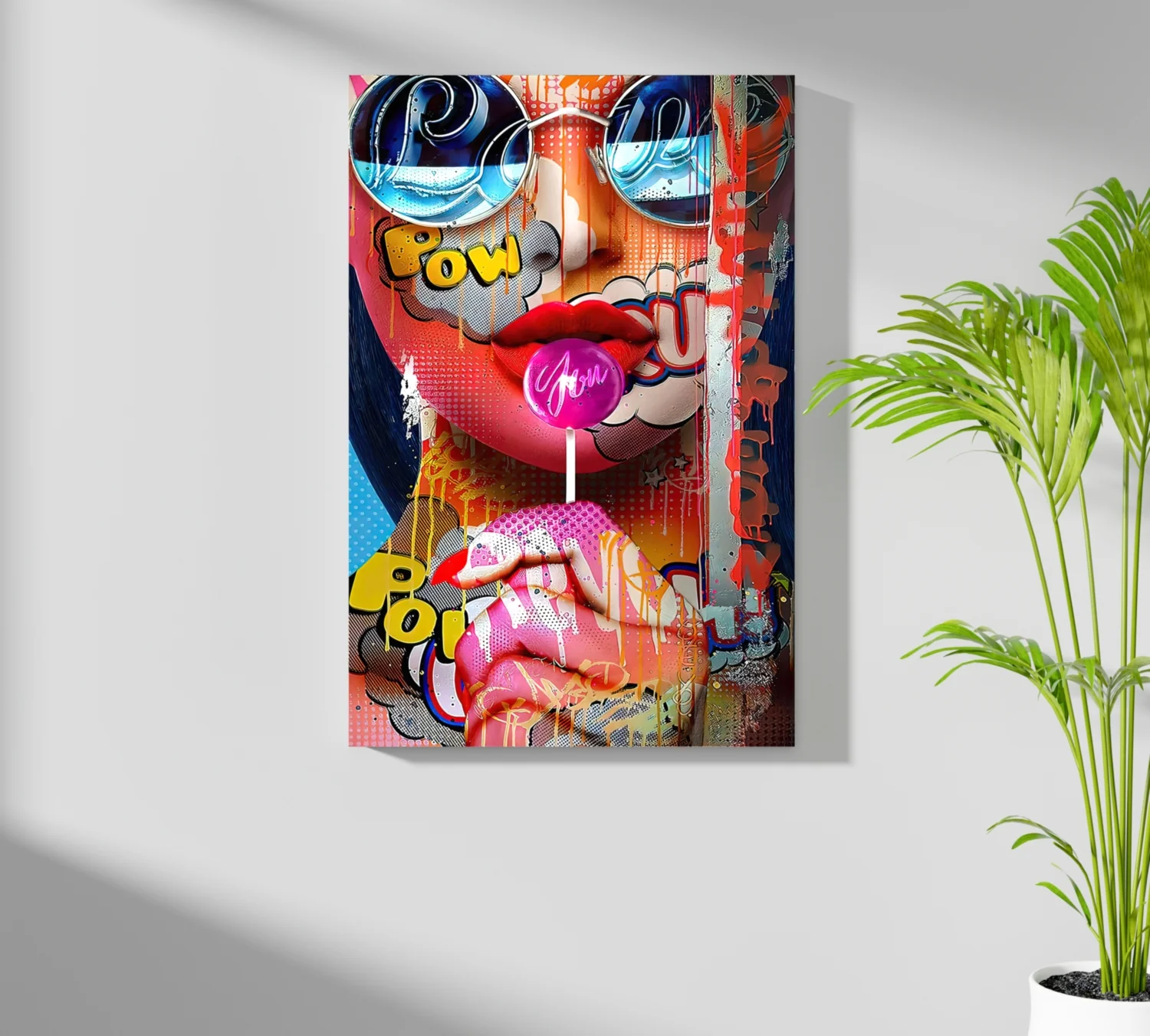 Lollipop Girl Aluminum Print - Image 7