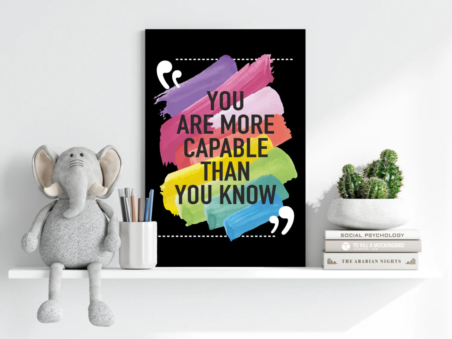 You Are Capable Aluminum Print - Image 6