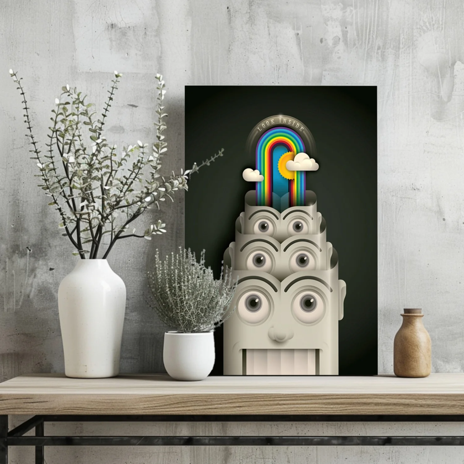 Colorful Mind Aluminum Print - Image 2