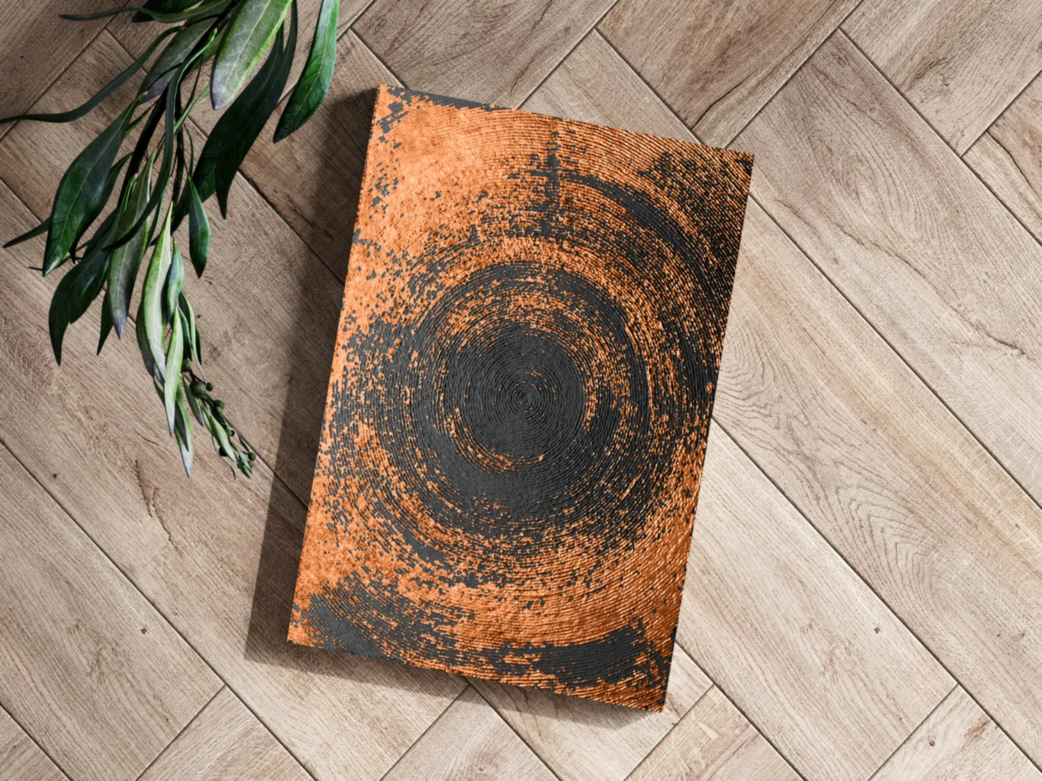 Abstract Elegance V3 Aluminum Print - Image 3