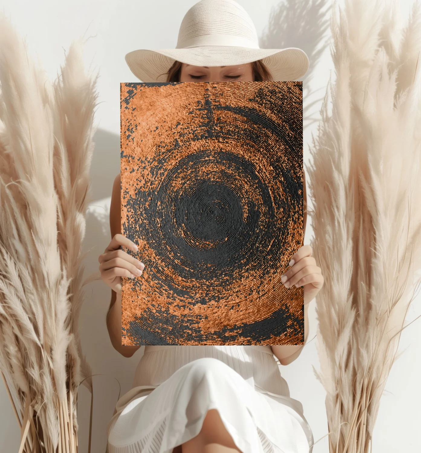 Abstract Elegance V3 Aluminum Print - Image 4