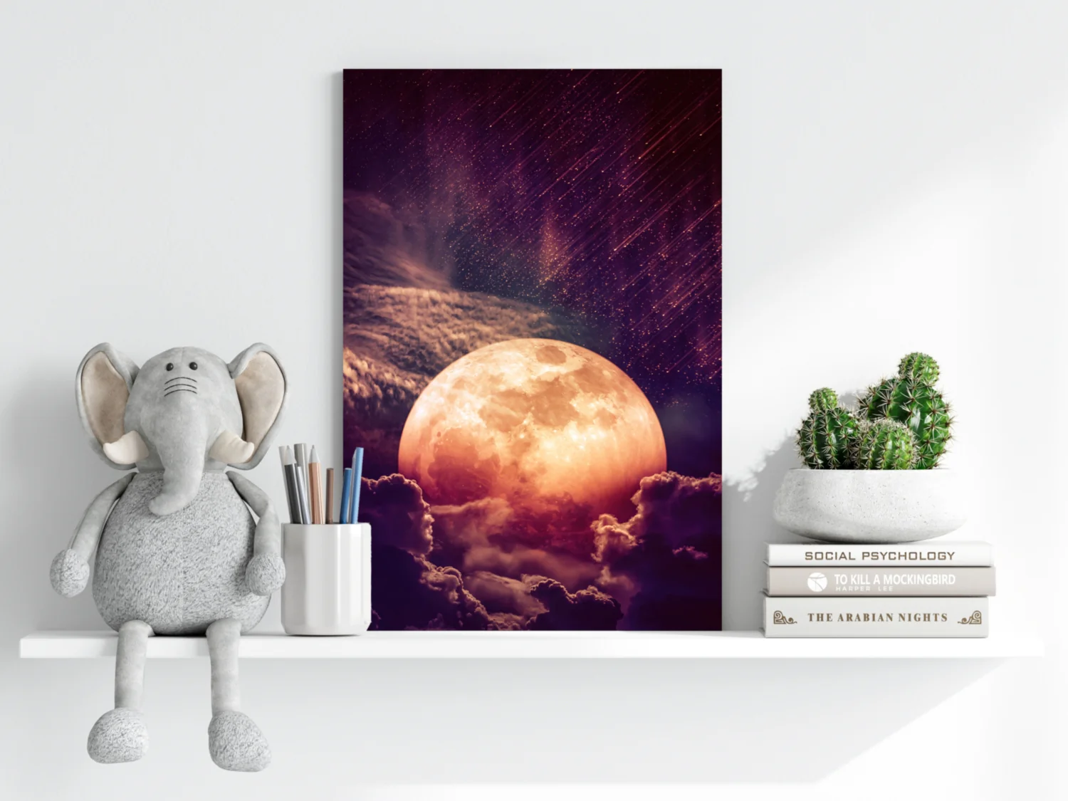 Abstract Elegance V4 Aluminum Print - Image 6