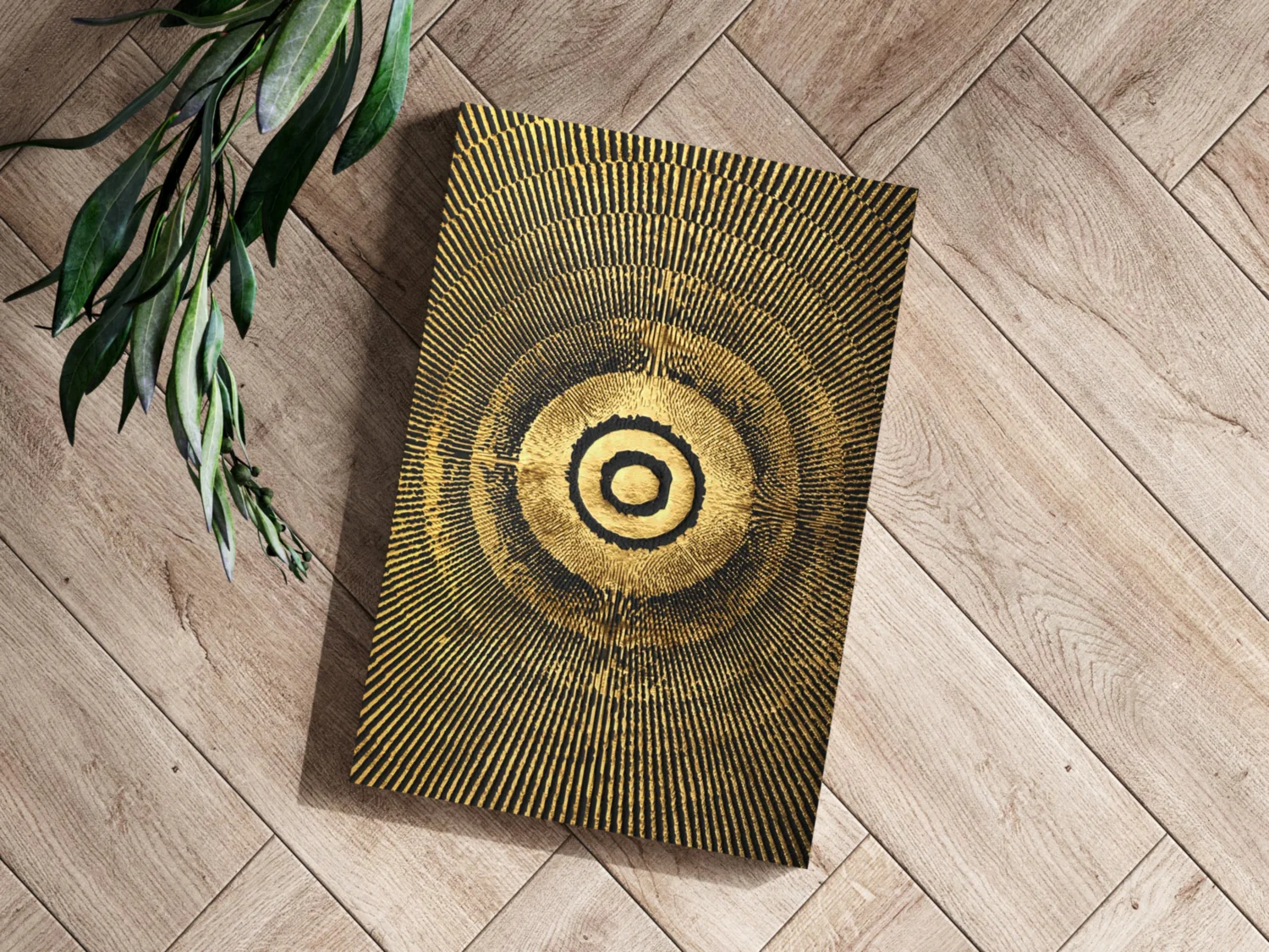Abstract Elegance V5 Aluminum Print - Image 3