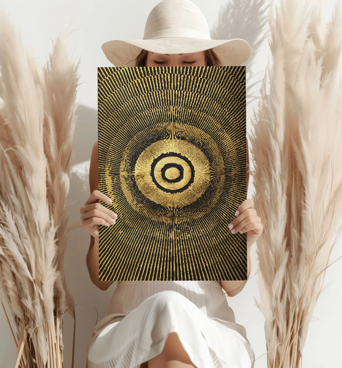 Abstract Elegance V5 Aluminum Print - Image 4