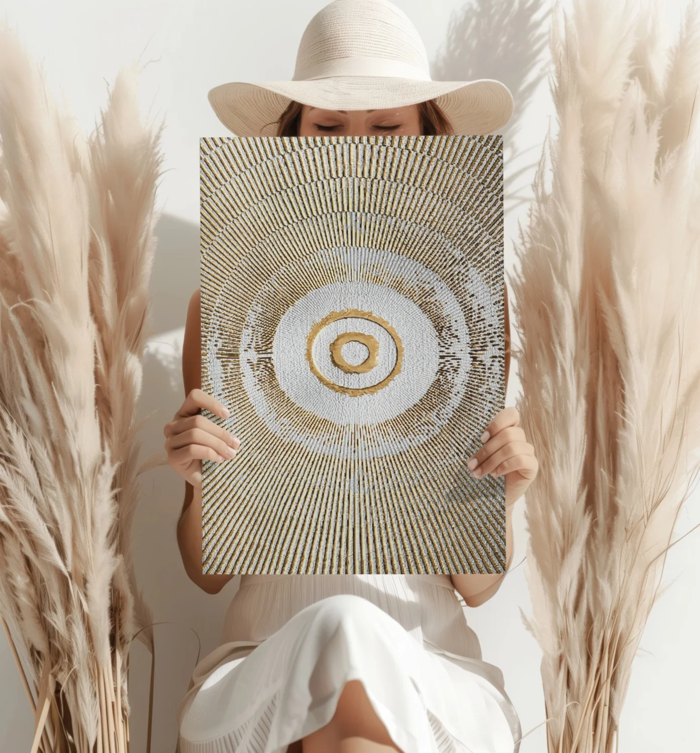 Abstract Elegance V6 Aluminum Print - Image 4