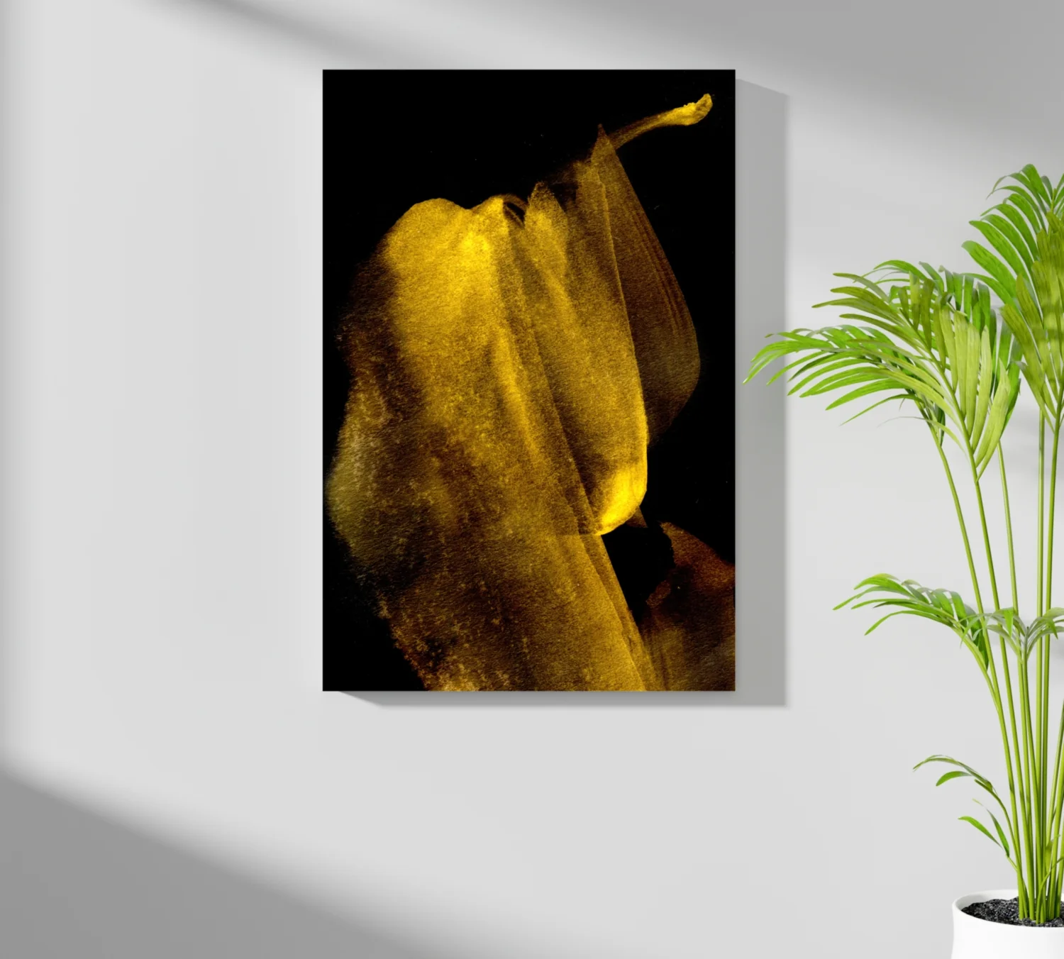 Shade of Gold V3 Aluminum Print - Image 7