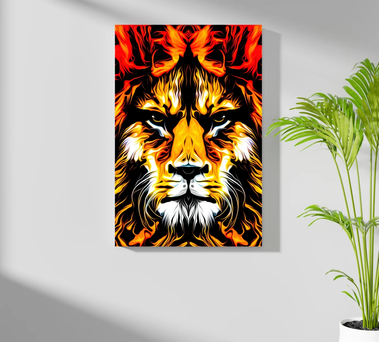 Lion Aluminum Print - Image 7