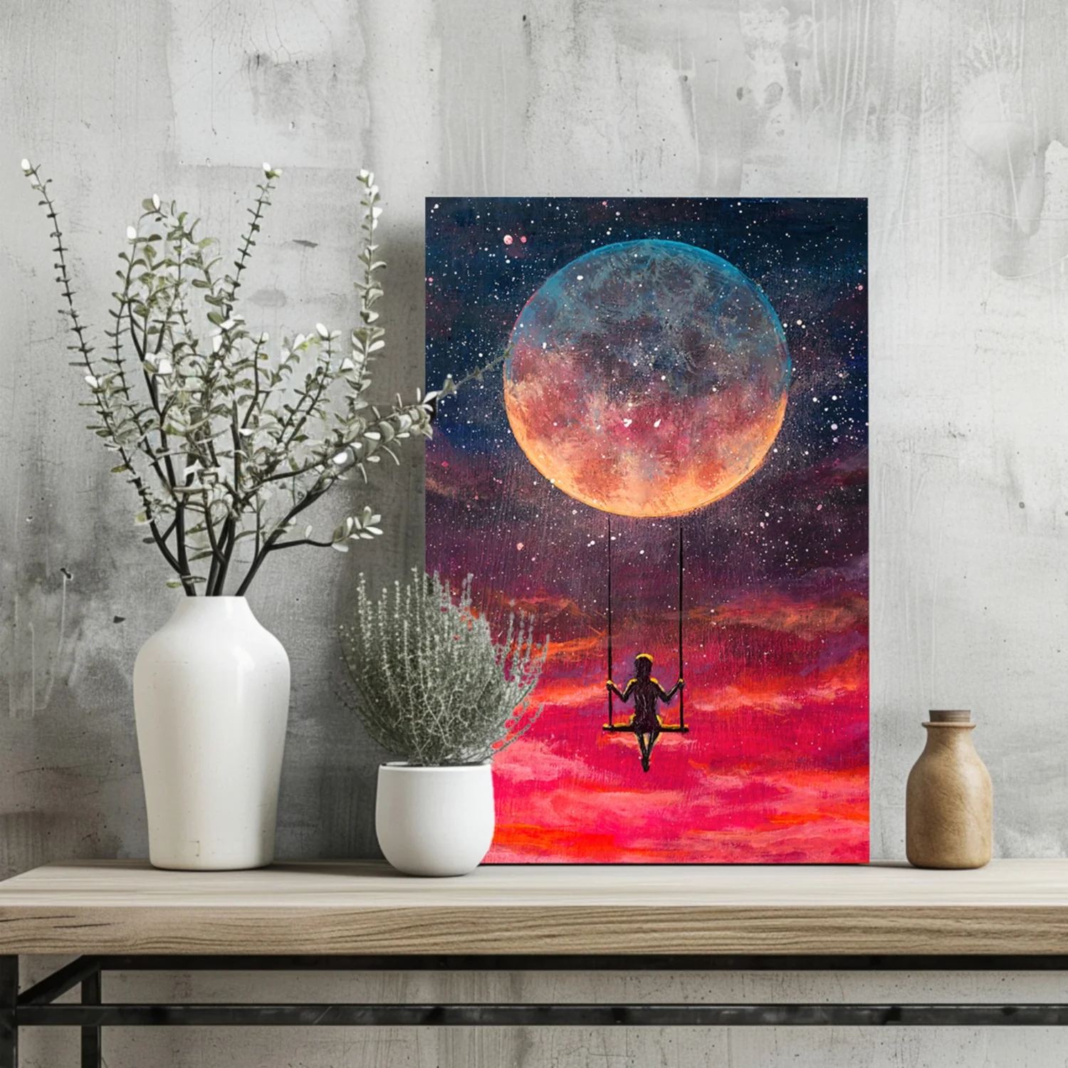 Dream Swing Aluminum Print - Image 2