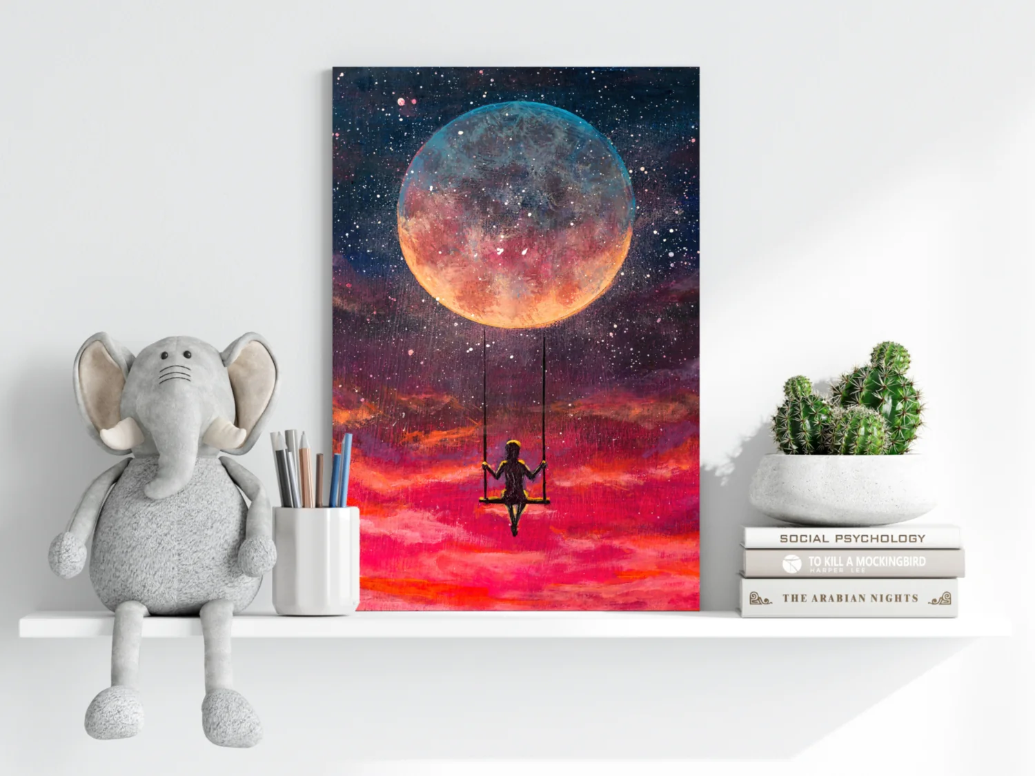 Dream Swing Aluminum Print - Image 6