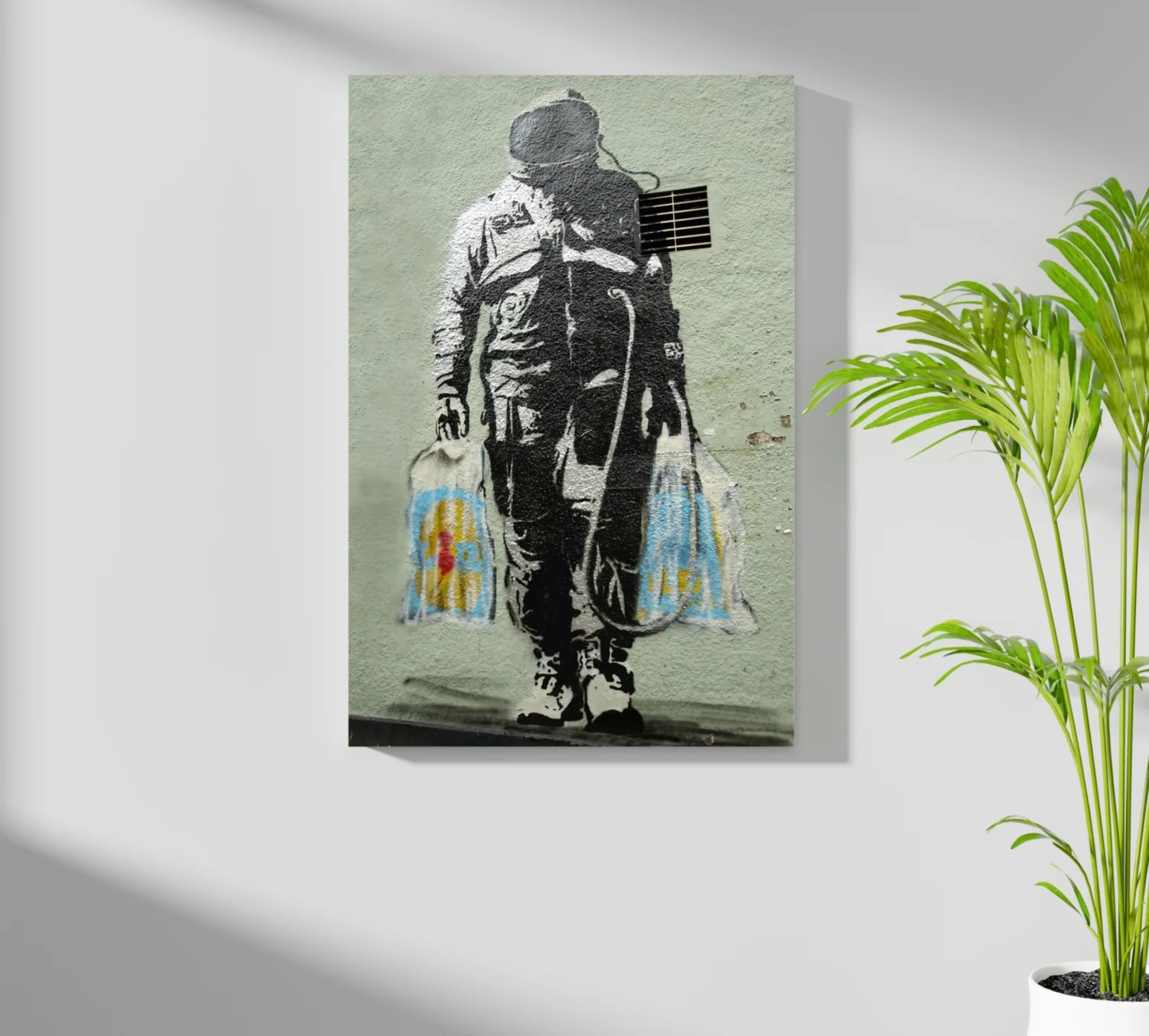 Space Grocery Aluminum Print - Image 7