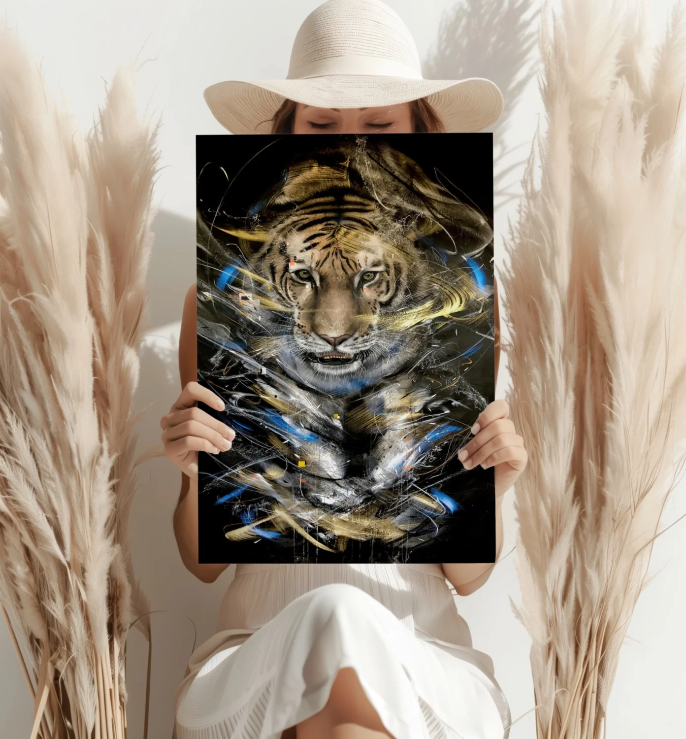 Tiger Aluminum Print - Image 4