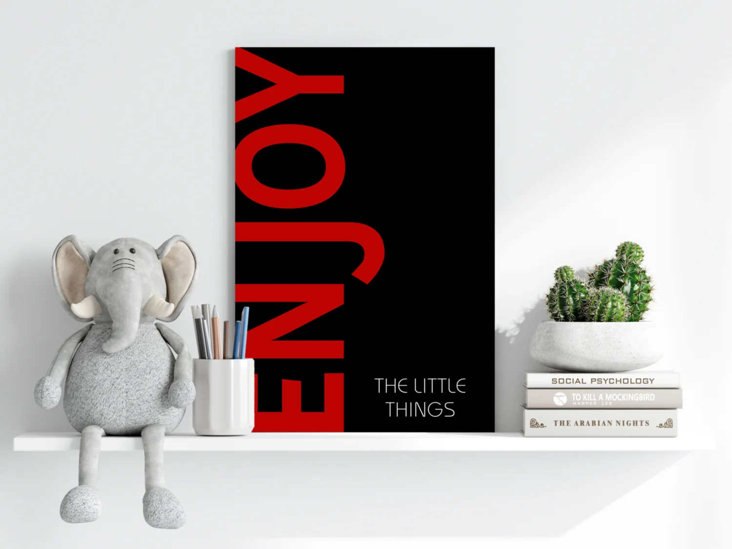 Enjoy The Little Things Aluminum Print - Image 6