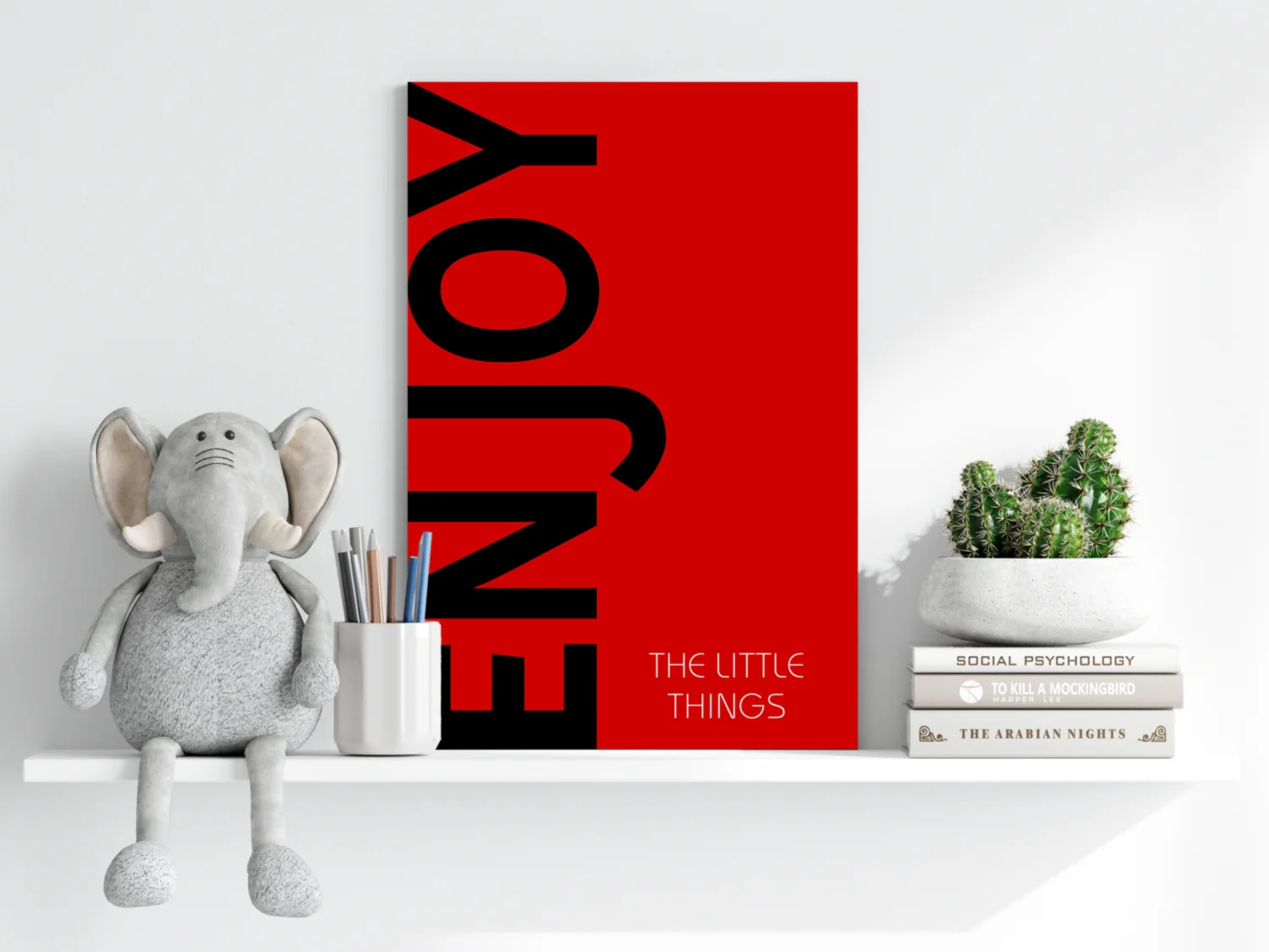 Enjoy The Little Things Aluminum Print - Image 6