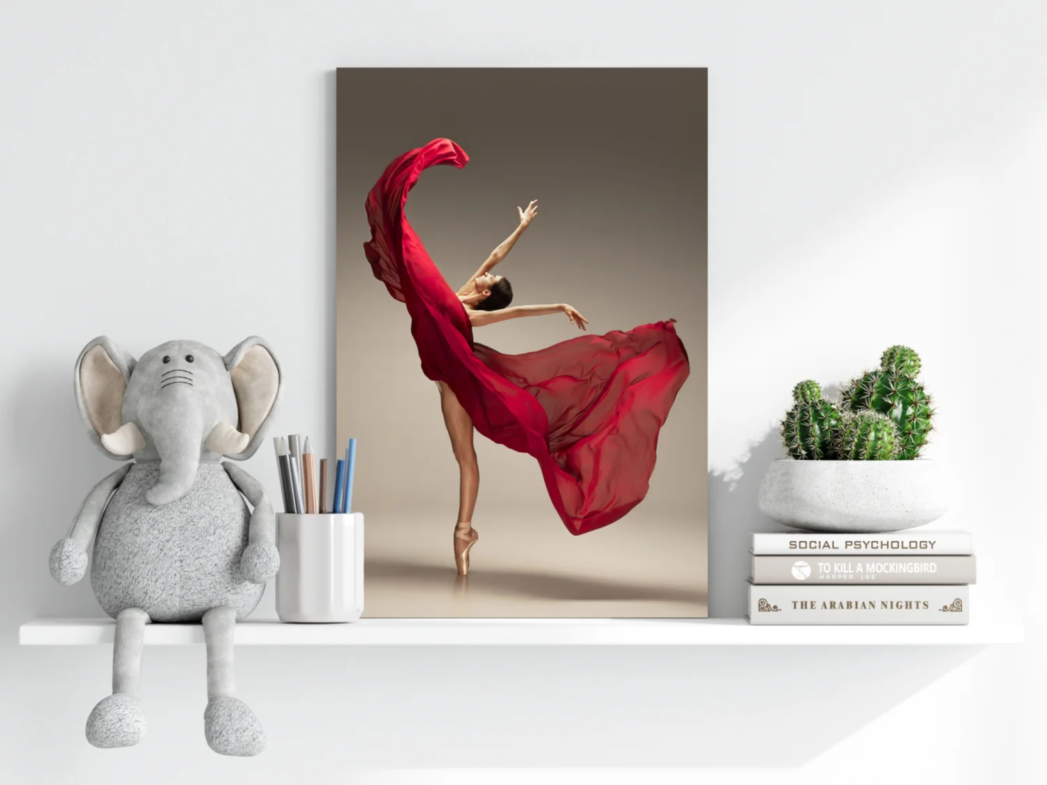 Ballet Dancer Aluminum Print - Image 6
