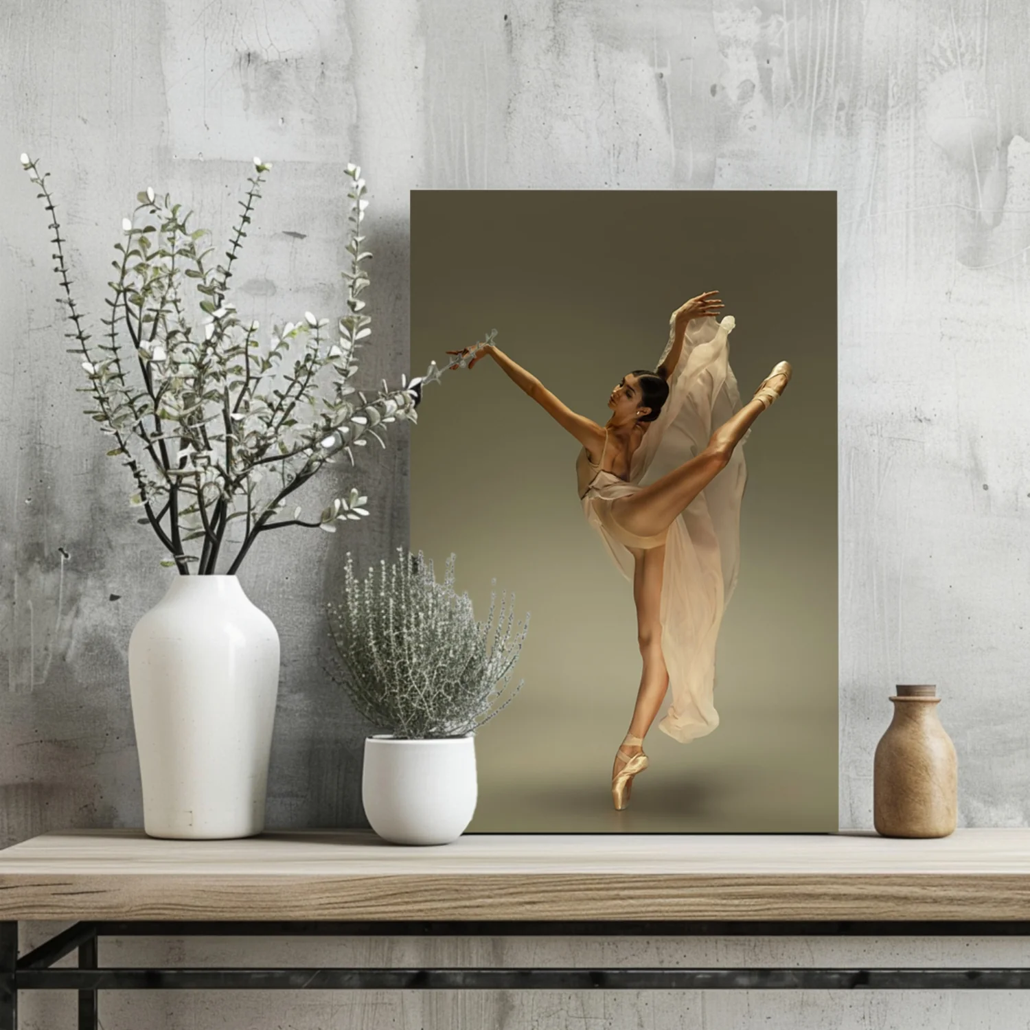 Ballet Dancer Aluminum Print - Image 2
