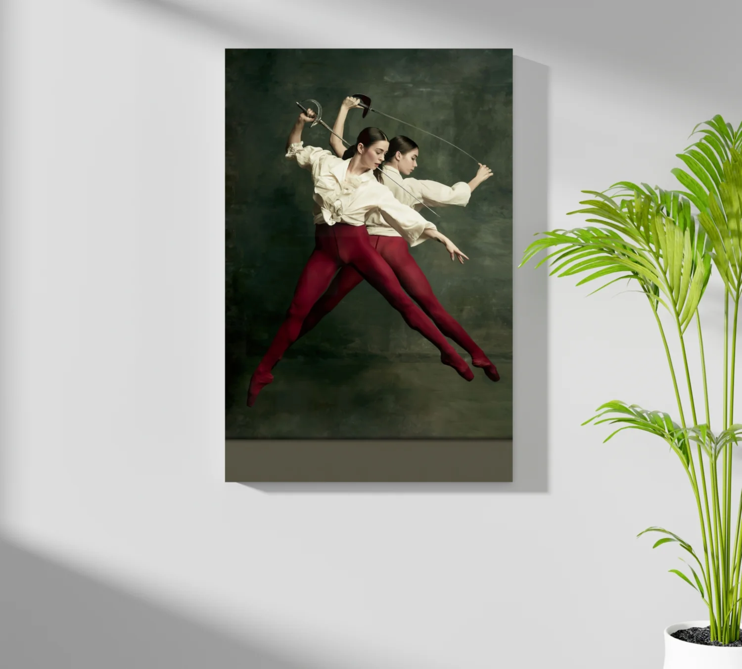 Ballet Dancer Aluminum Print - Image 7