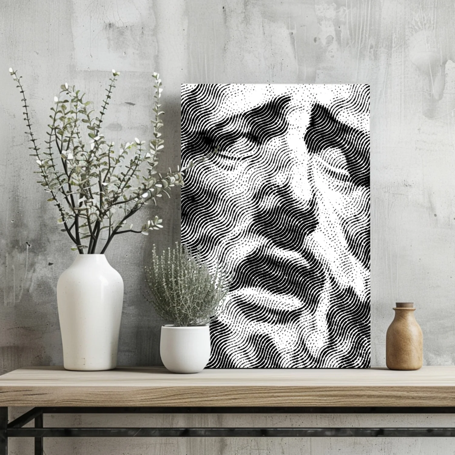 Statue Head Contemporary Aluminum Print - Image 2