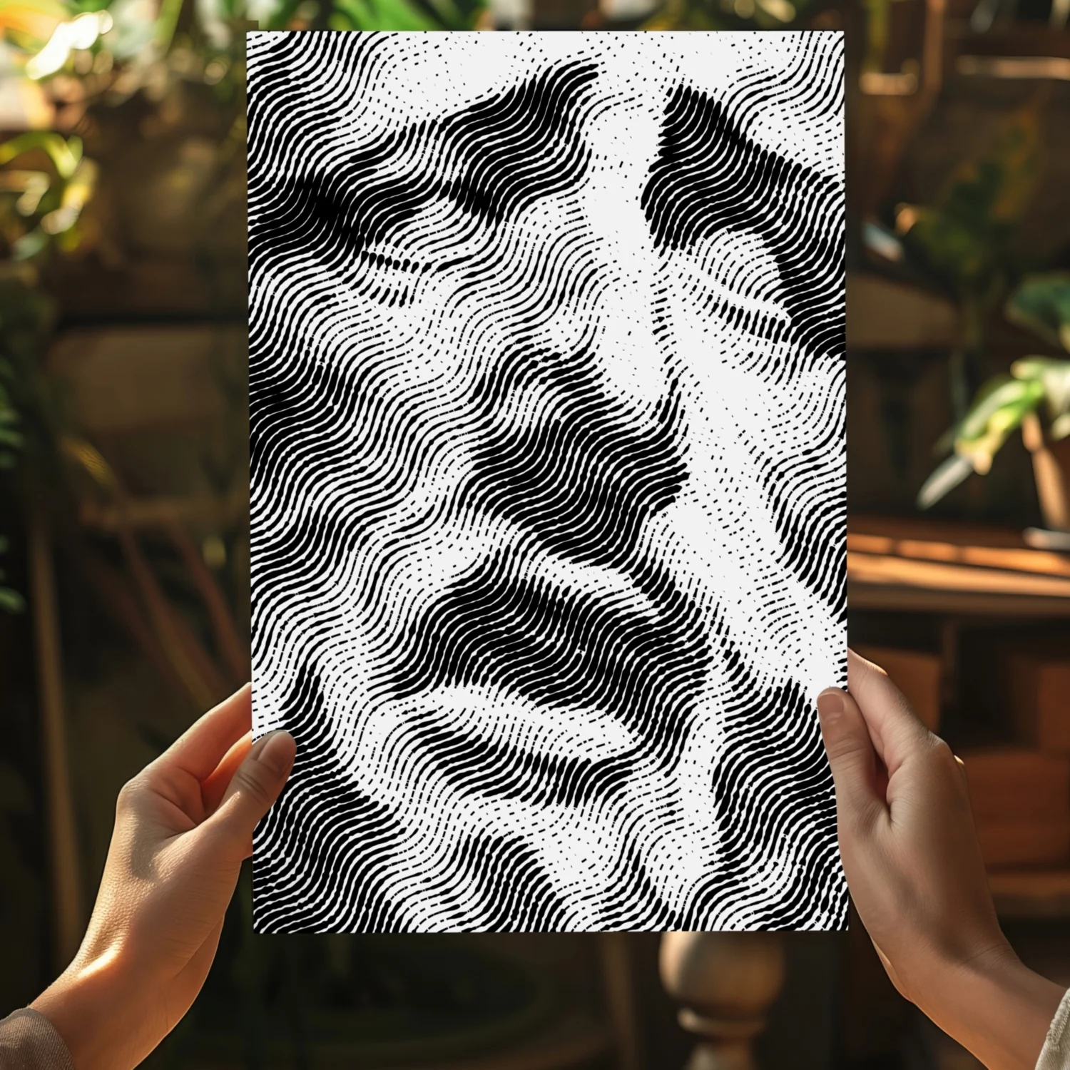 Statue Head Contemporary Aluminum Print - Image 5