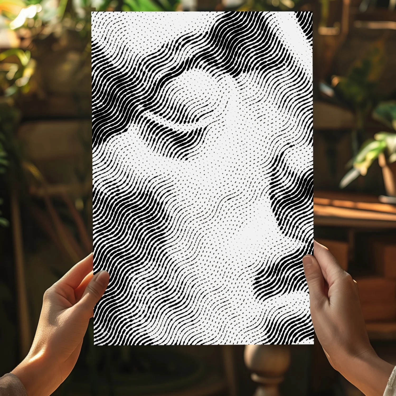 Statue Head Contemporary Aluminum Print - Image 5