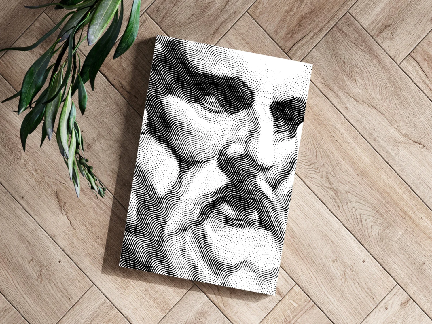 Statue Head Contemporary Aluminum Print - Image 3