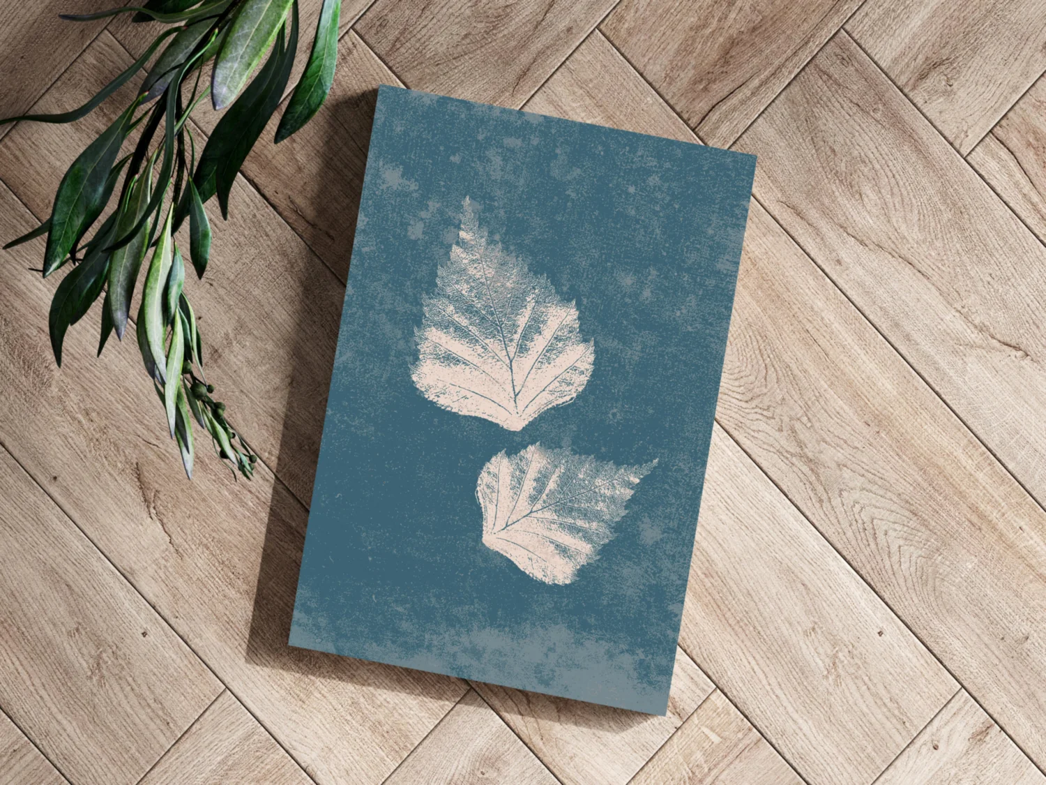 Leaves Aluminum Print - Image 3