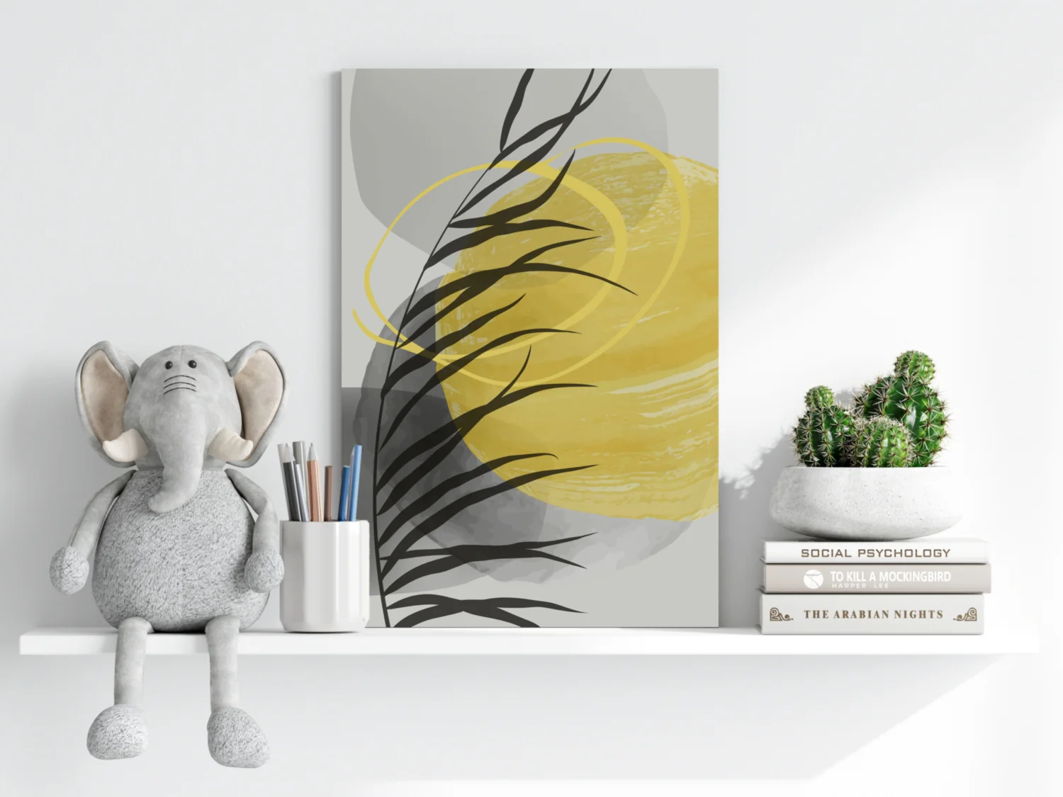 Line Art V8 Aluminum Print - Image 6