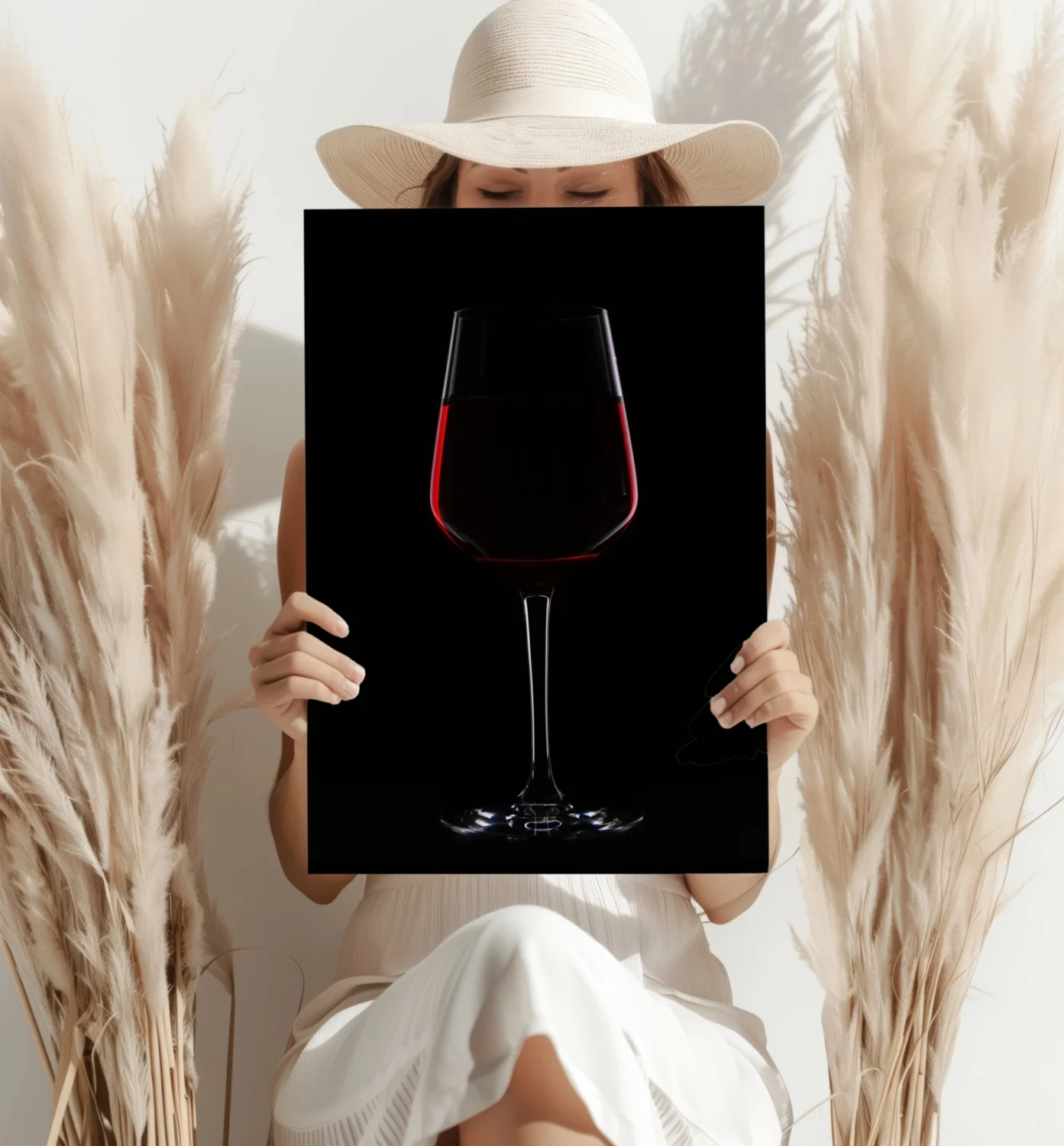 Red Wine Aluminum Print - Image 4