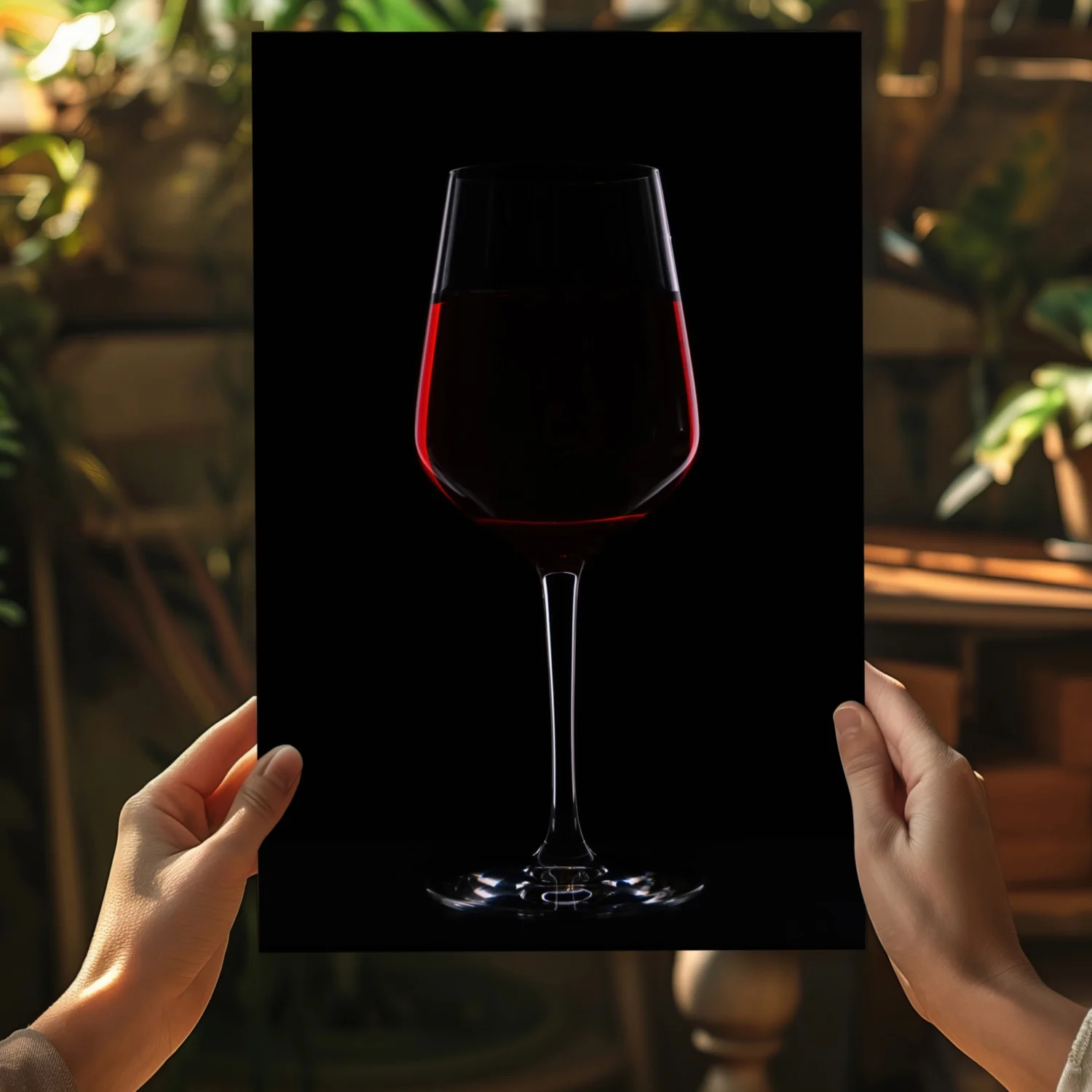 Red Wine Aluminum Print - Image 5