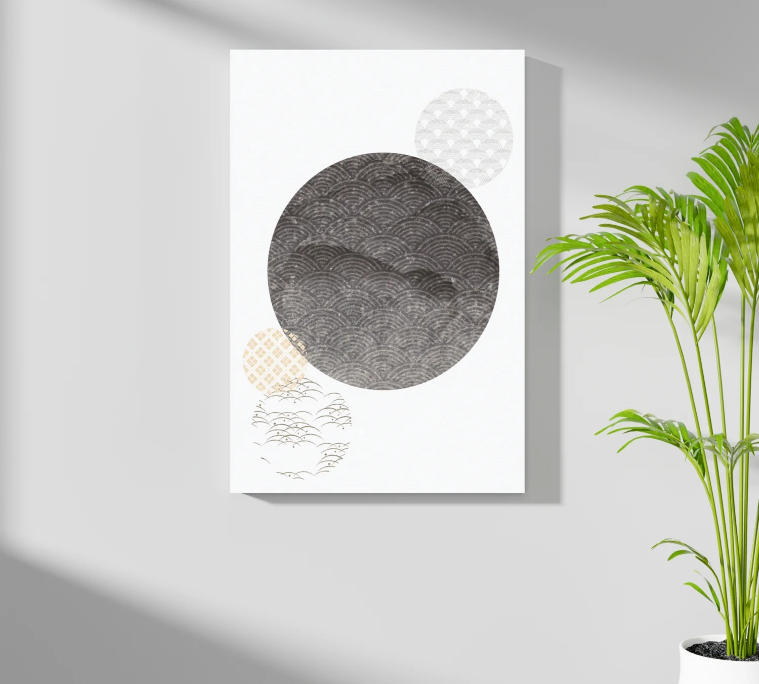Abstract Art Dots V2 Aluminum Print - Image 7