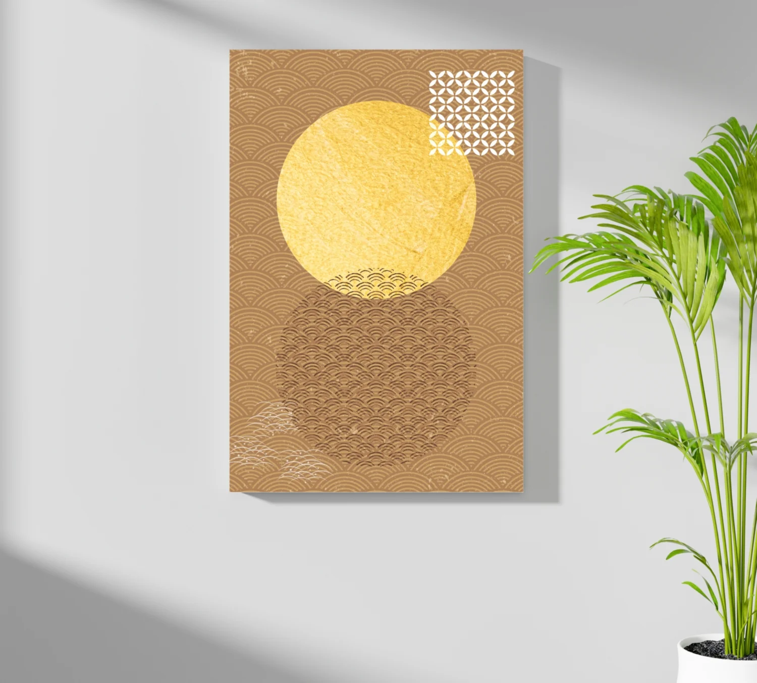 Abstract Art Dots V3 Aluminum Print - Image 7