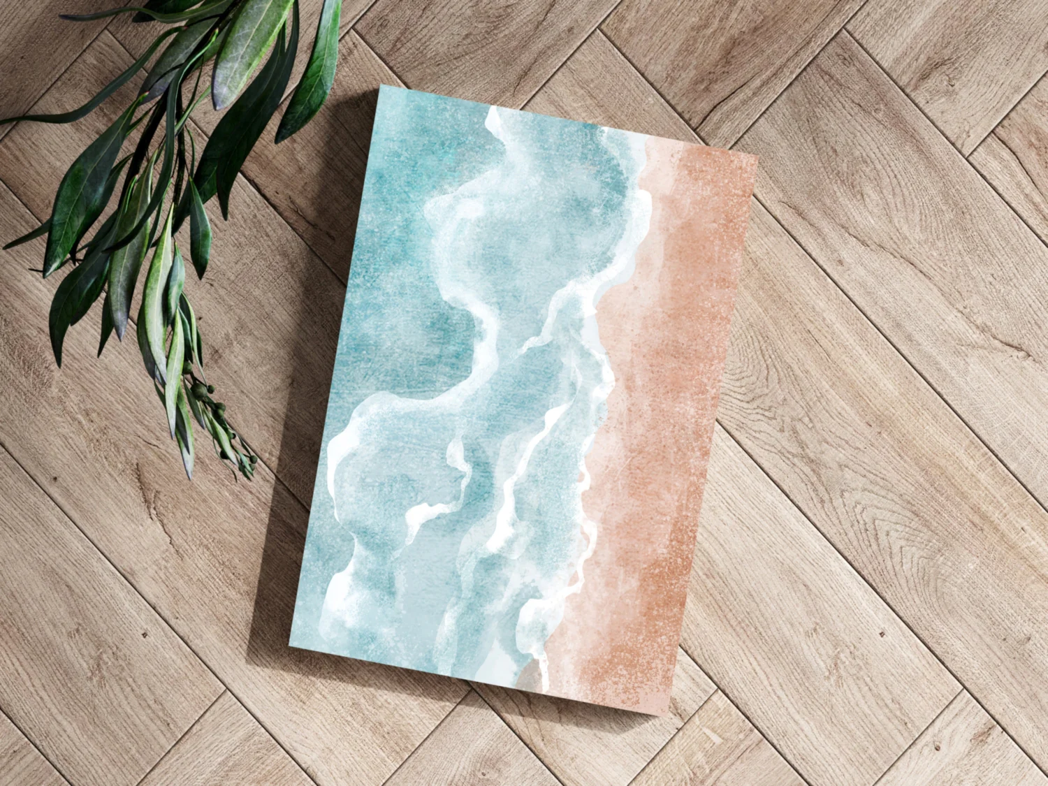 Seashore Aluminum Print - Image 3