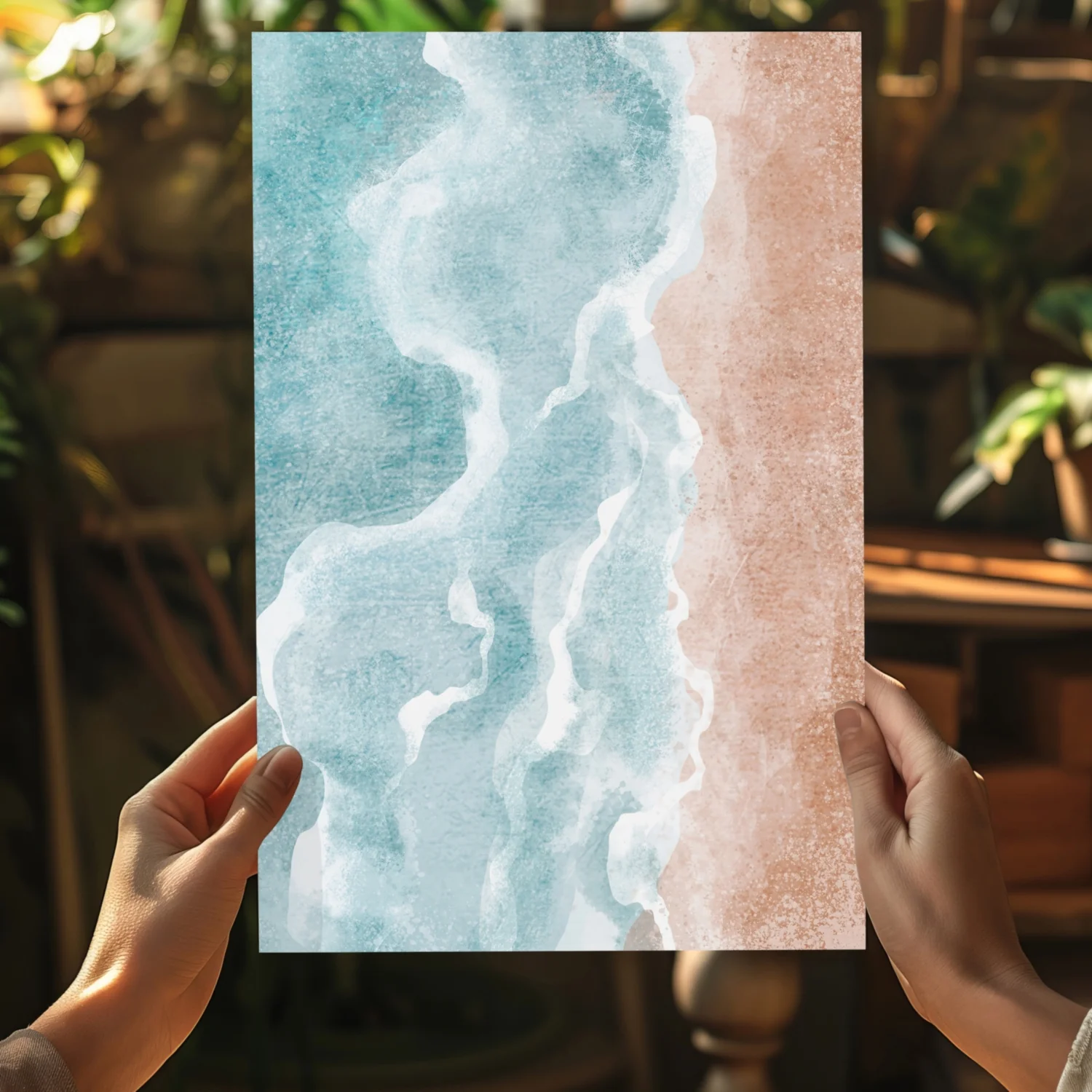 Seashore Aluminum Print - Image 5